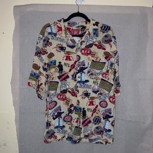All Over Print New England Patriots Hawaiian Shirt